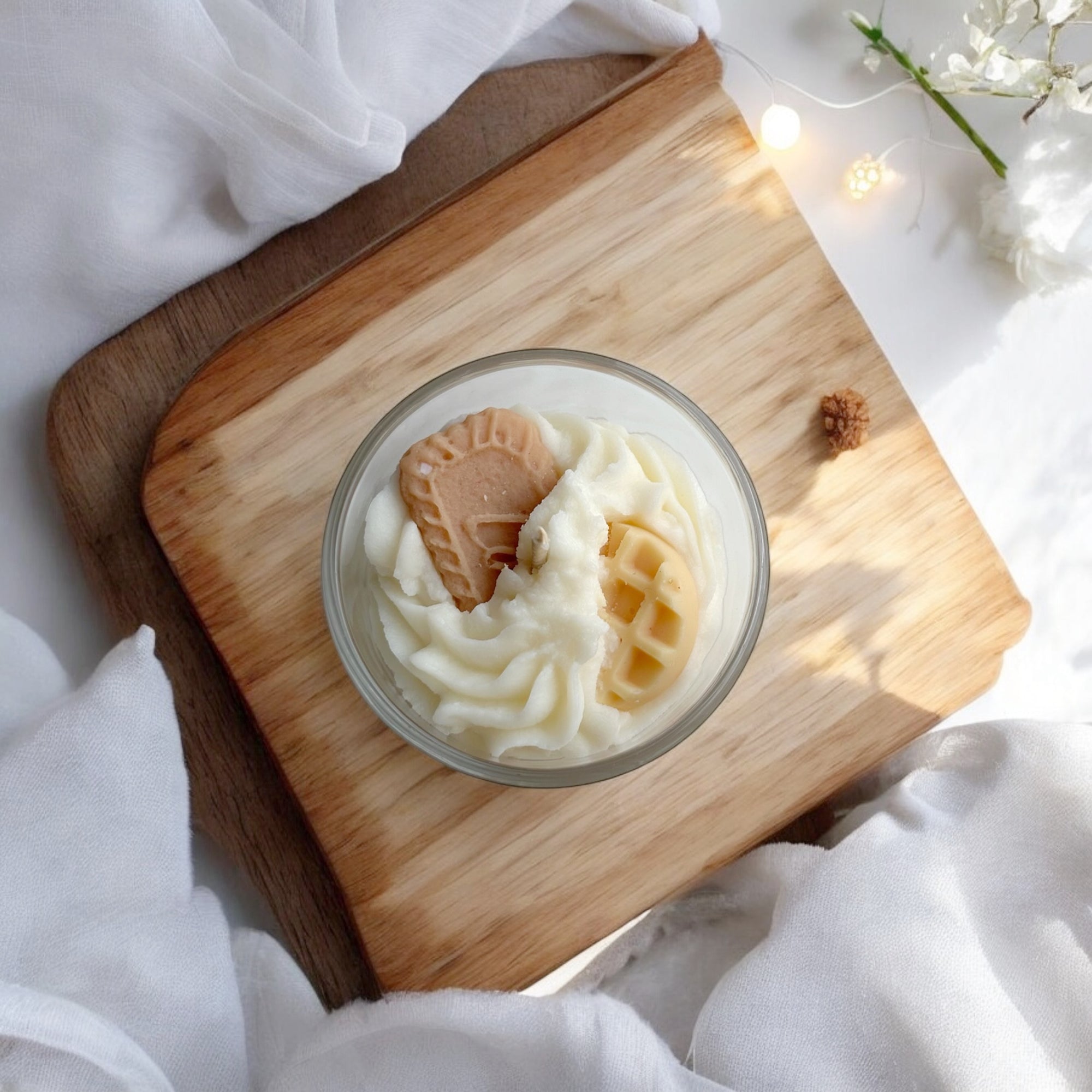 Personnalise moi | Bougie chantilly | Spéculoos