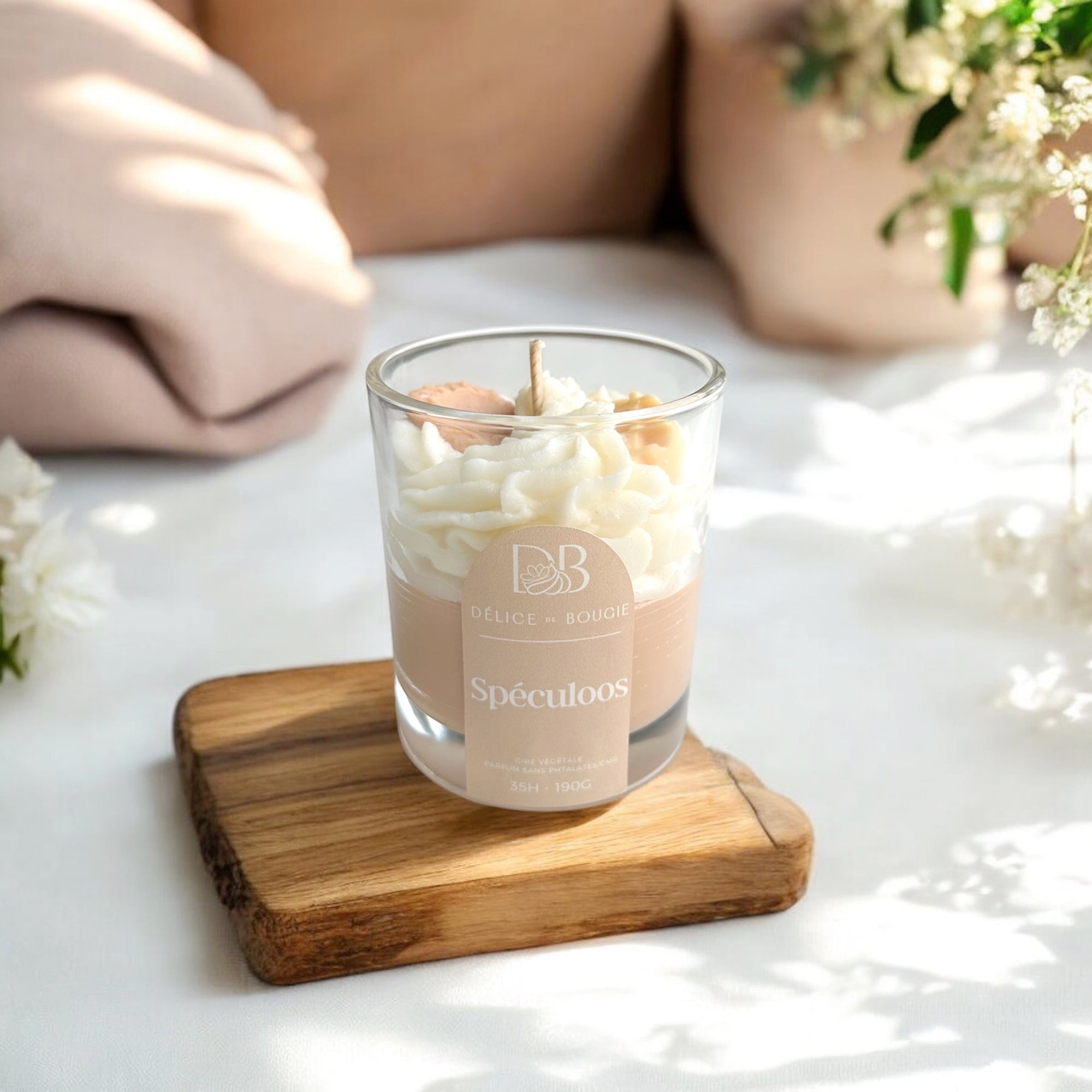 Bougie chantilly | Spéculoos