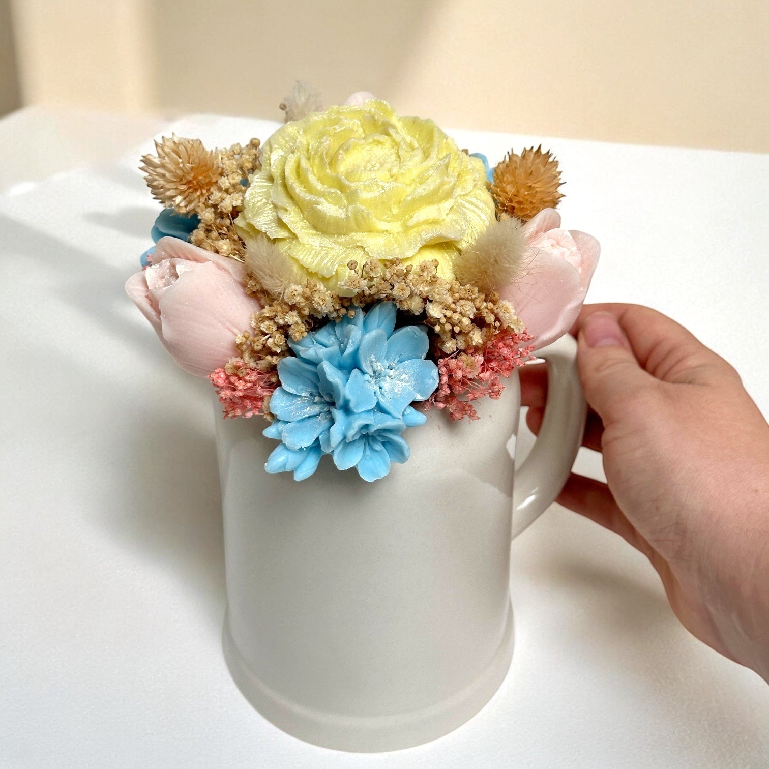 Bouquet de fondants parfumés | Fleur de coton