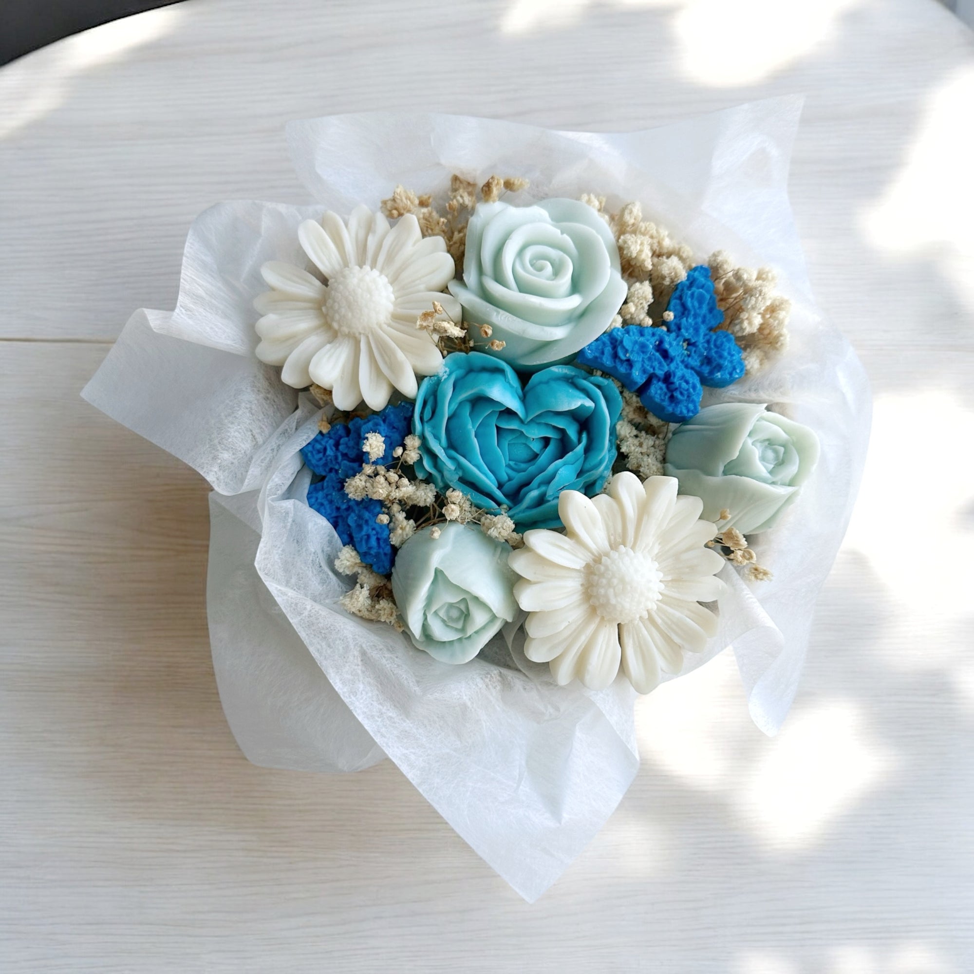 Bouquet de fondants parfumés | Fleur de coton | 150g