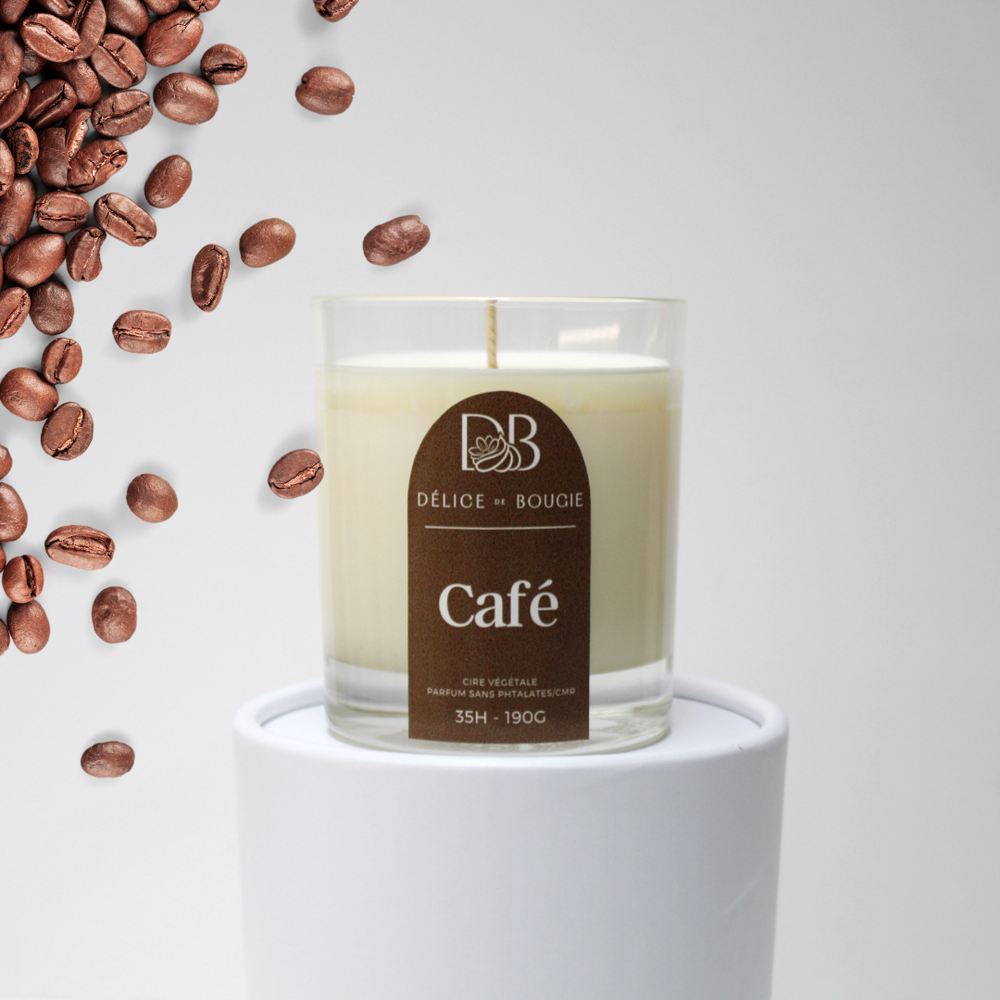 Bougie classique 190g | Café