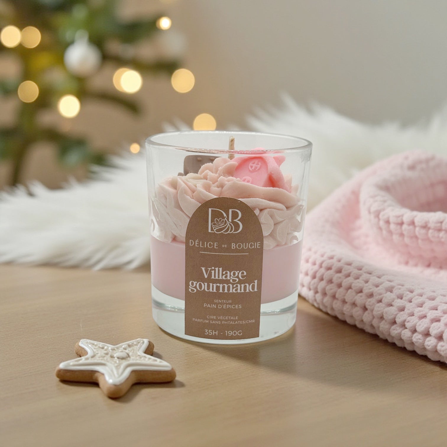 Bougie chantilly | Village gourmand