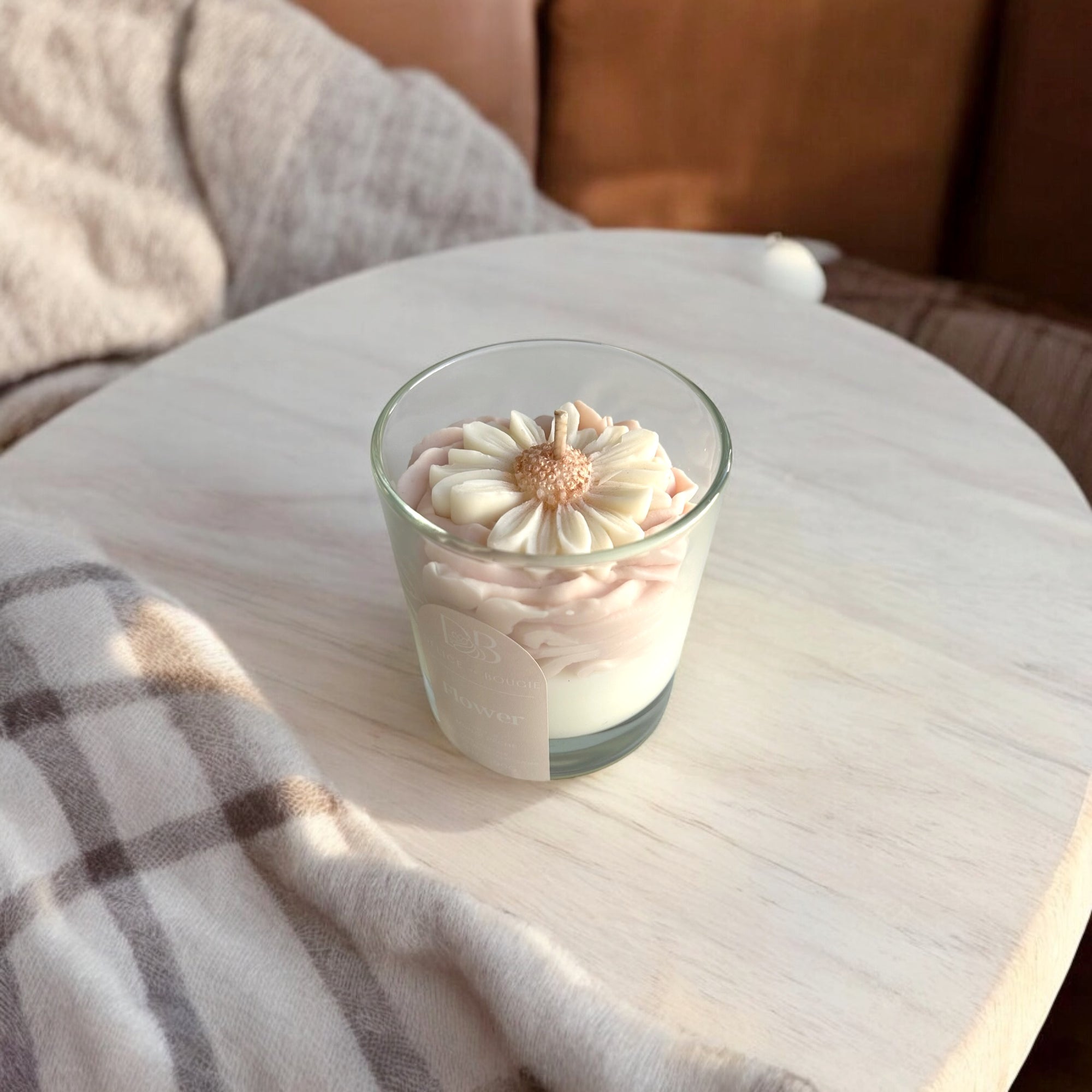 Bougie chantilly | Flower | Adoucissant