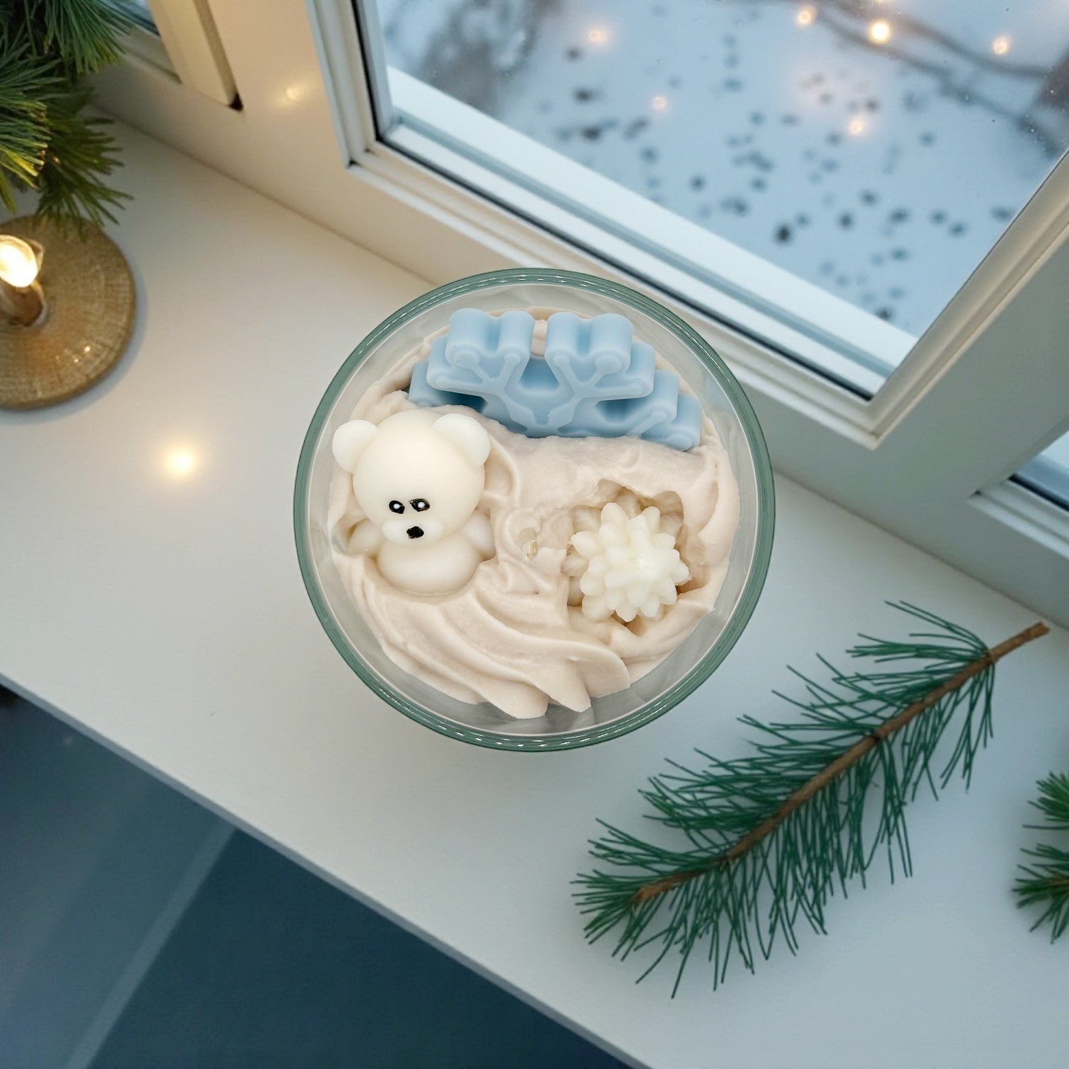 Bougie chantilly | Douceur givrée