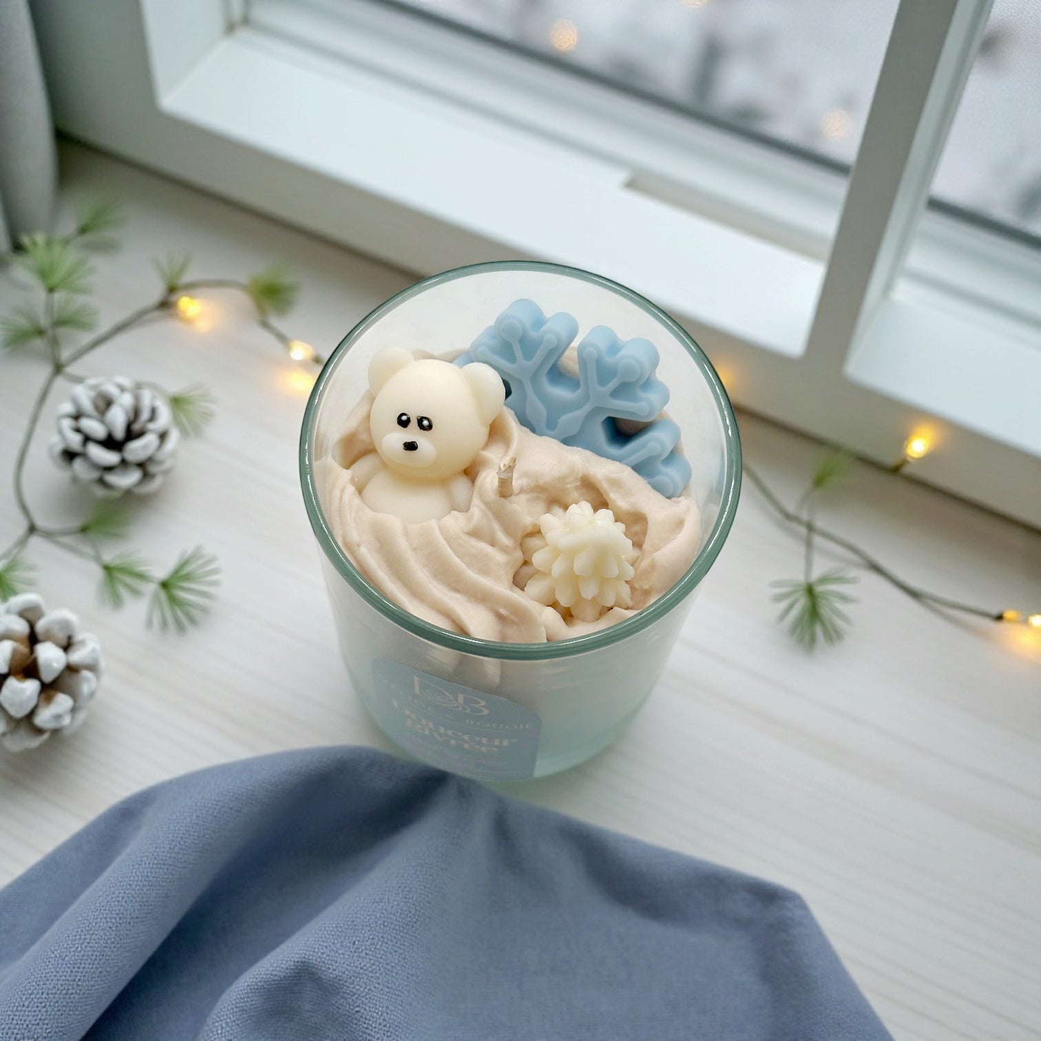 Bougie chantilly | Douceur givrée