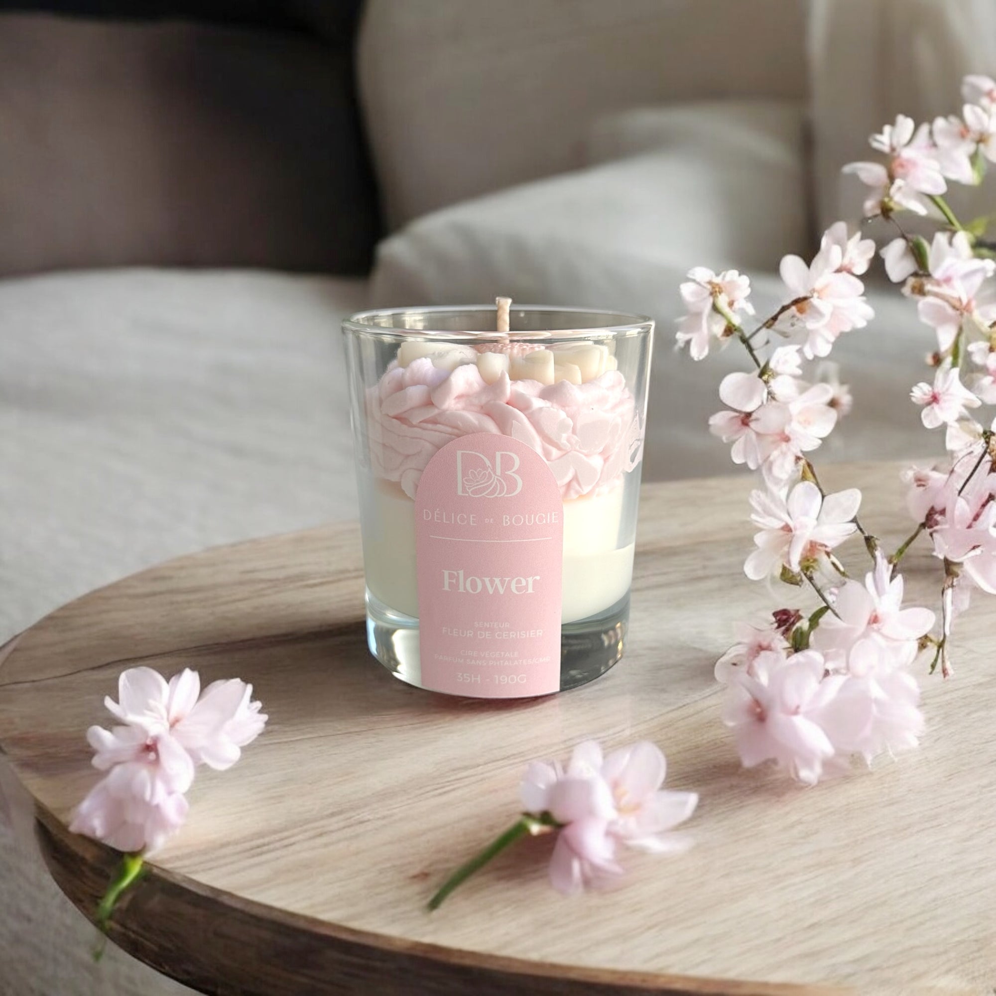 Bougie chantilly | Flower | Fleur de cerisier
