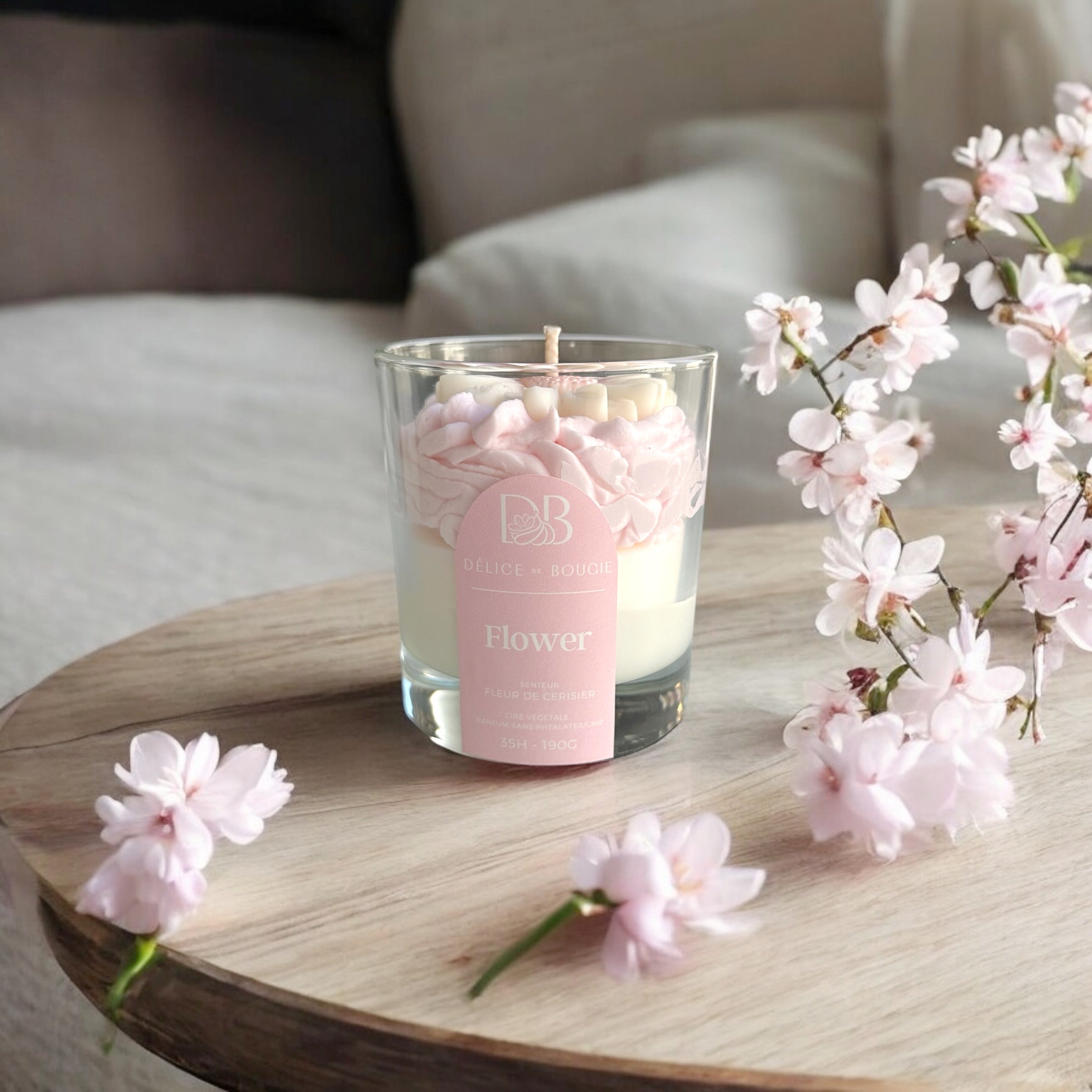 Bougie chantilly | Flower | Fleur de cerisier