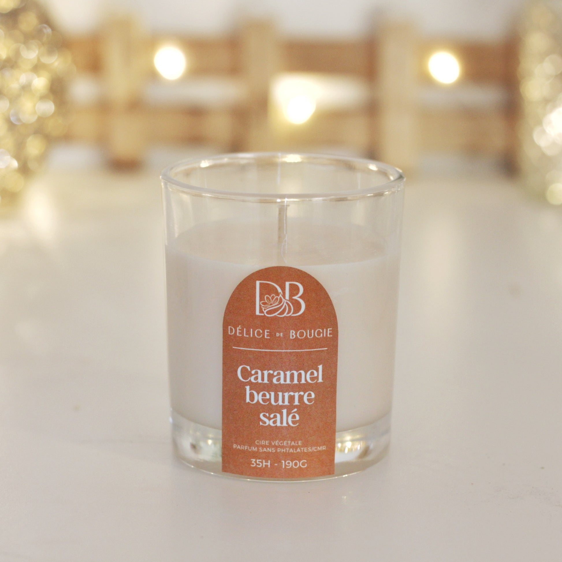 Bougie classique 190g | Caramel beurre salé