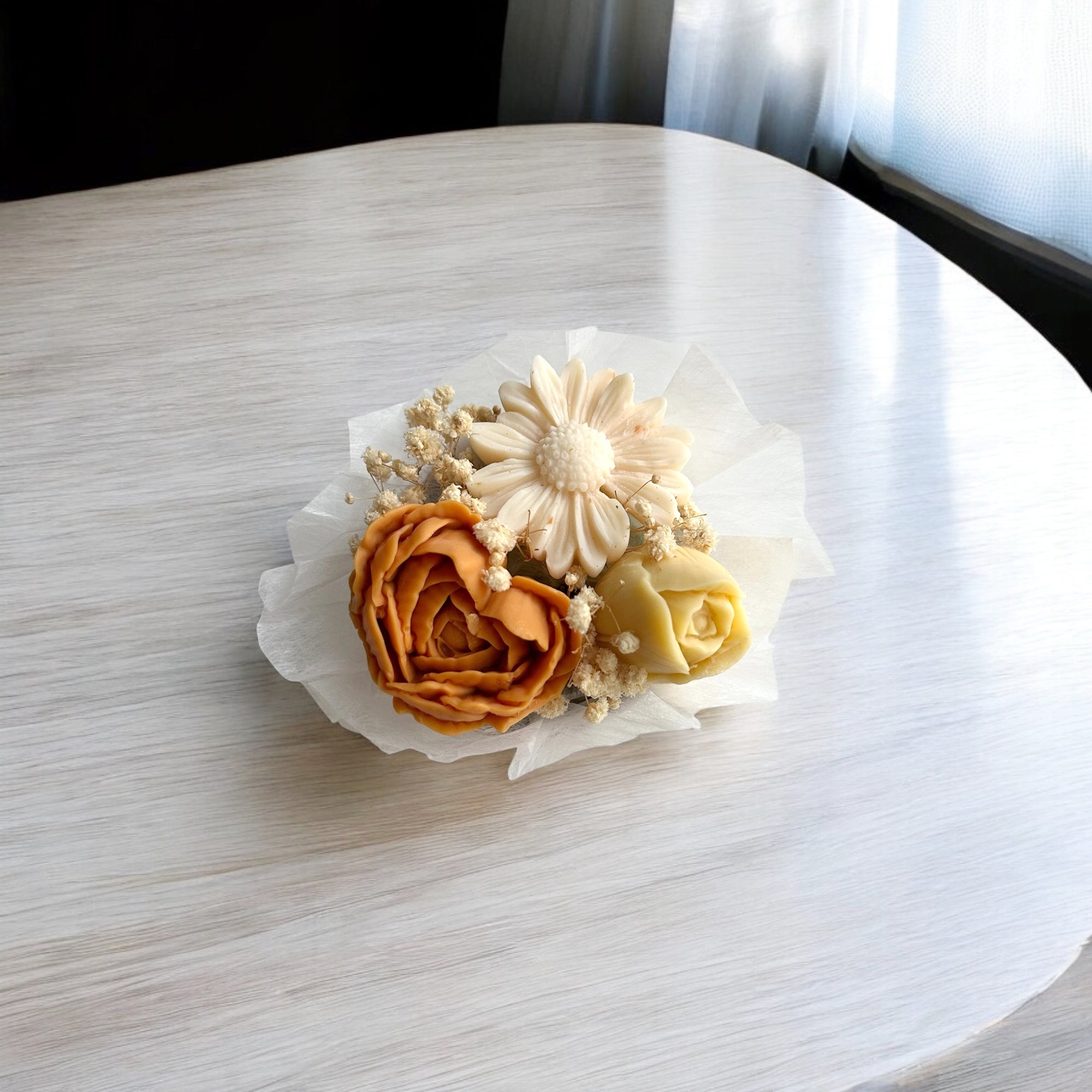 Mini bouquet de fondants | Fleur de tiaré | 70g