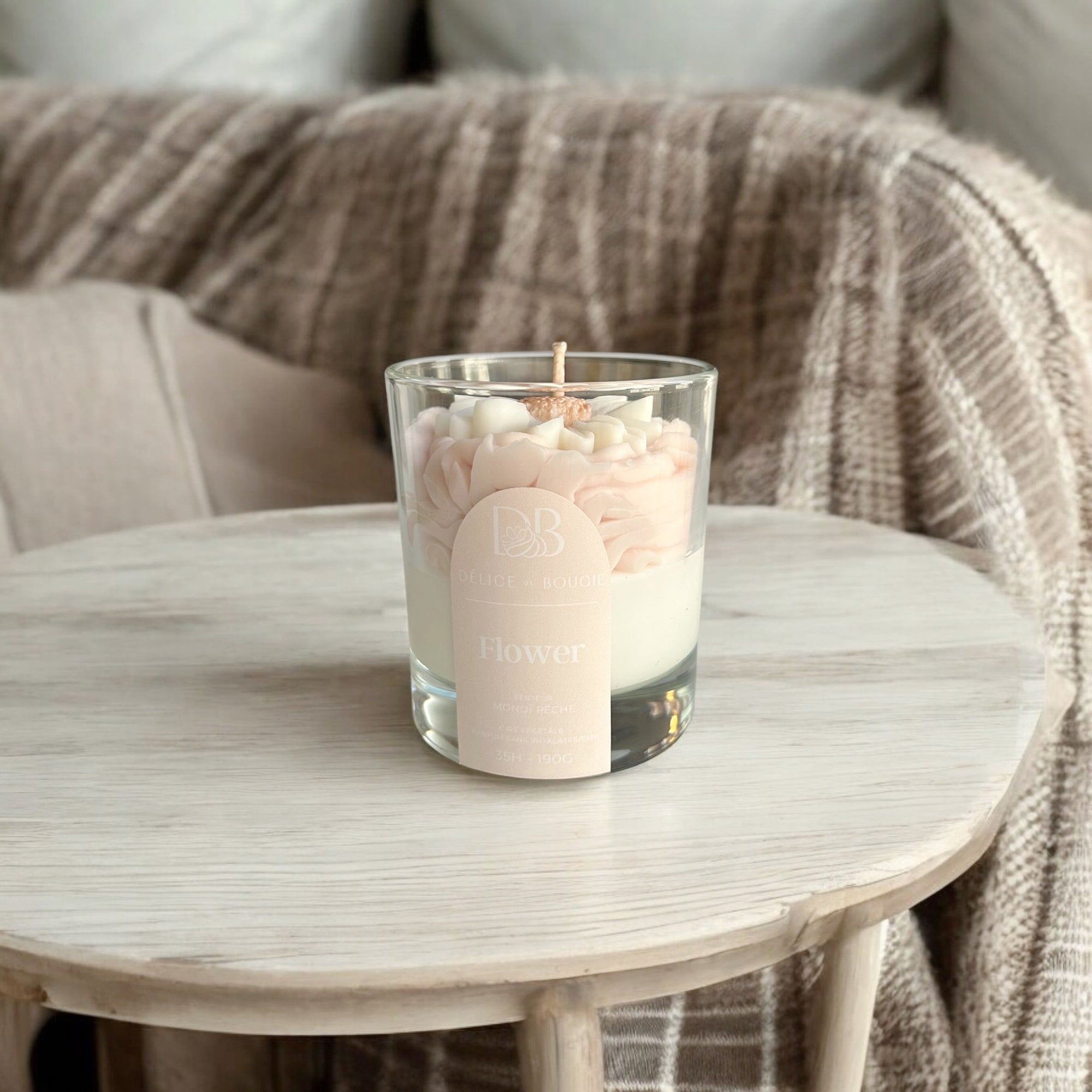 Bougie chantilly | Flower | Adoucissant