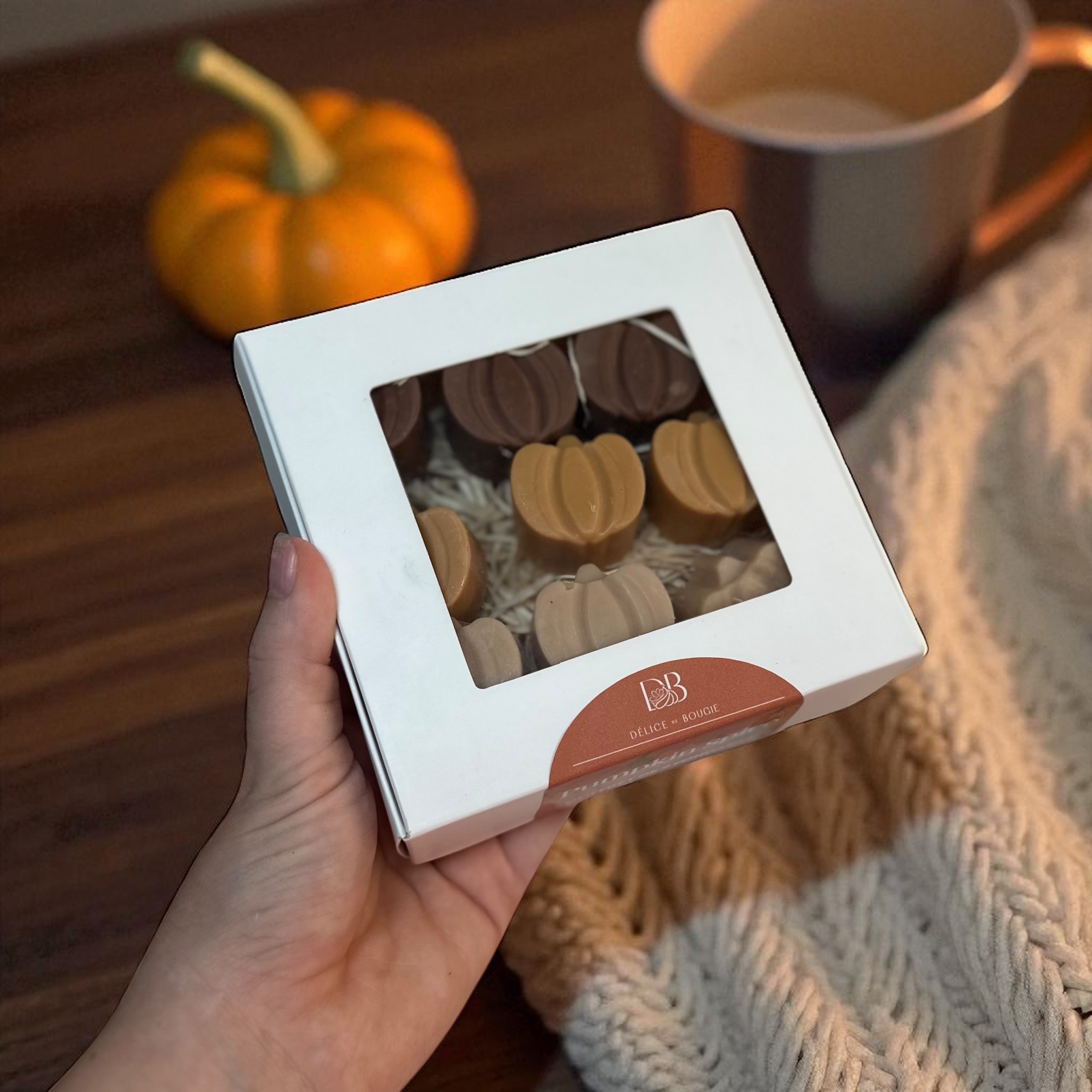 Coffrets de fondants | Caramel, Citrouille & Vanille