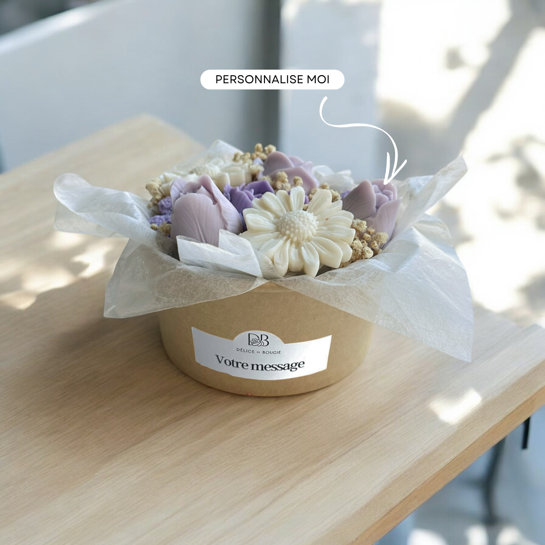 Personnalise moi | Bouquet de fondants parfumés | Lavande | 150g