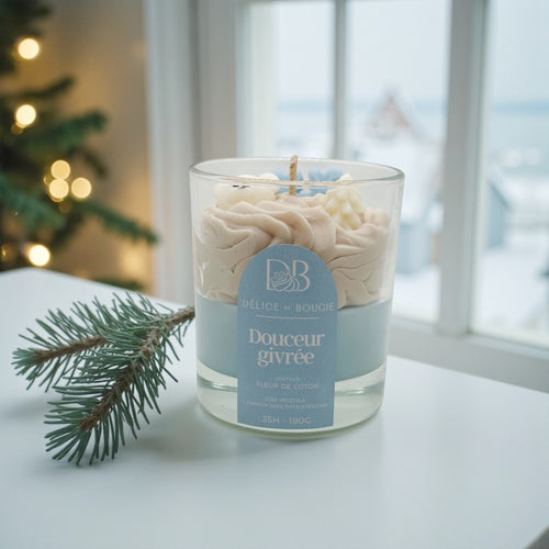 Bougie chantilly | Douceur givrée