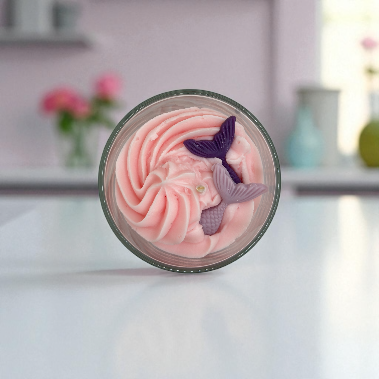Bougie chantilly | Sous l'océan | Fleur de tiaré