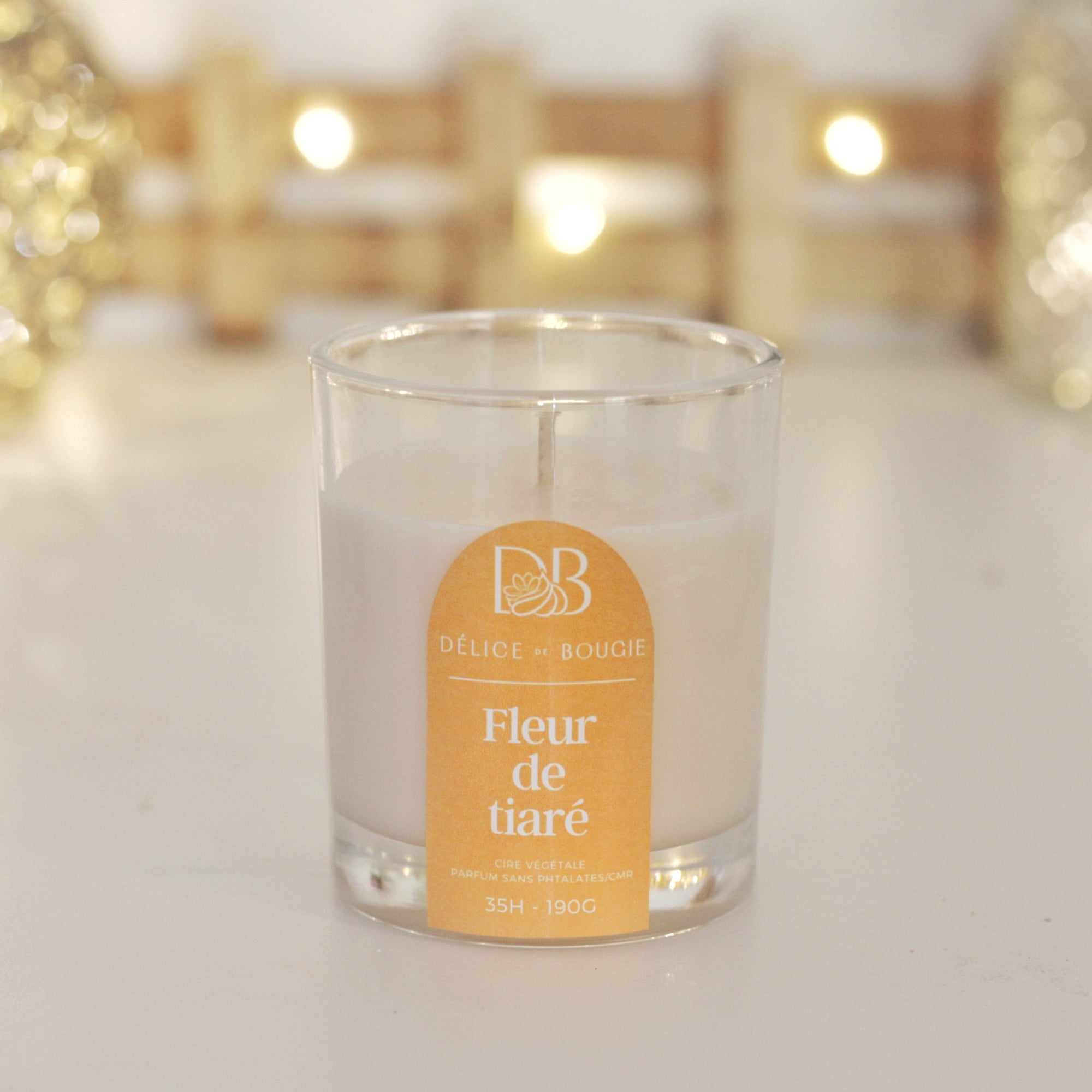Bougie classique 190g | Fleur de tiaré
