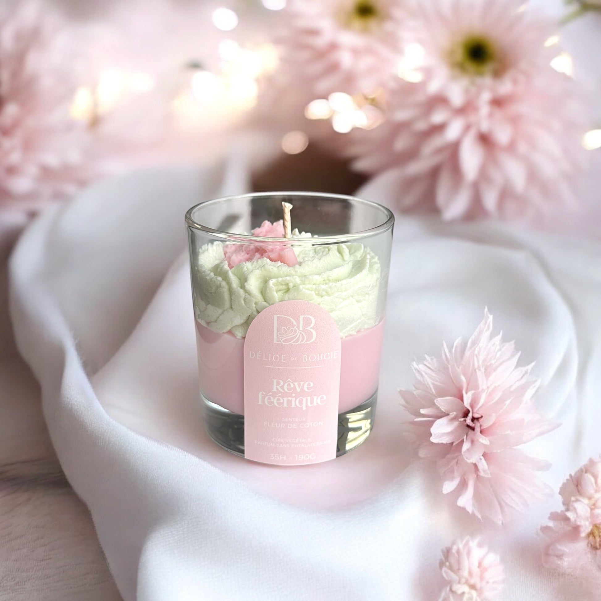 Bougie chantilly | Rêve féérique