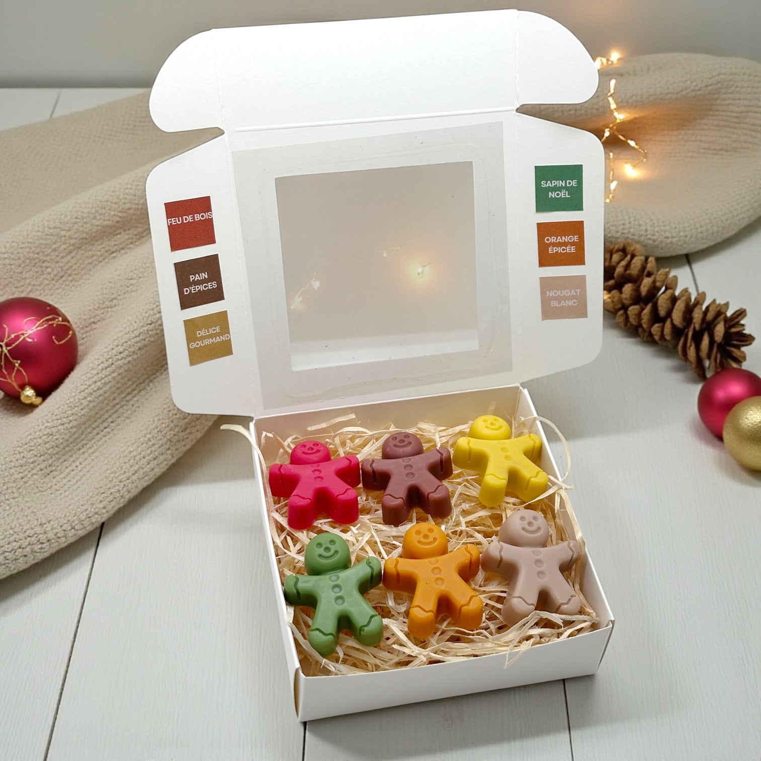 Coffret de fondants x6 | Noël