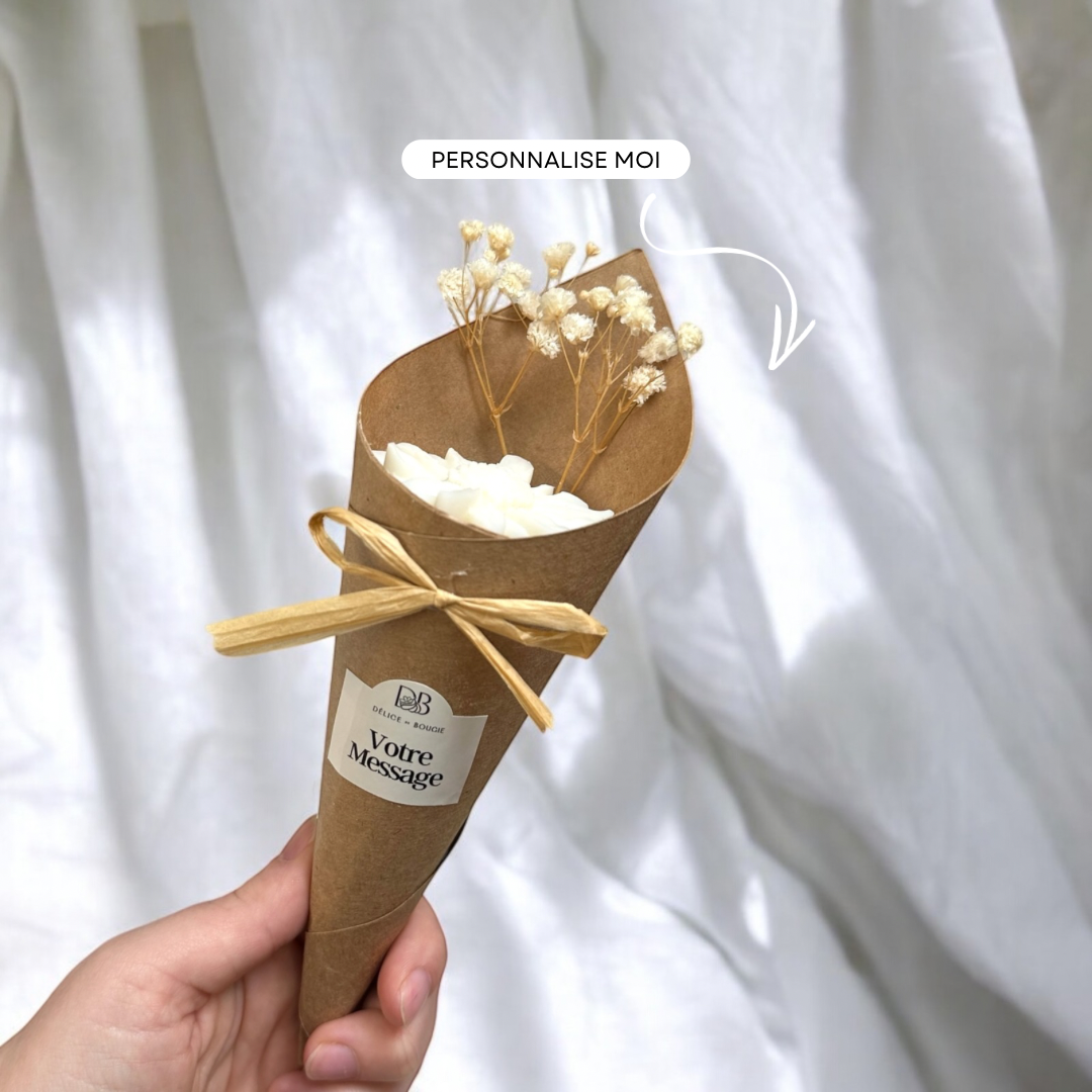 Personnalise moi | Fleur éternelle | Blanc | 20g