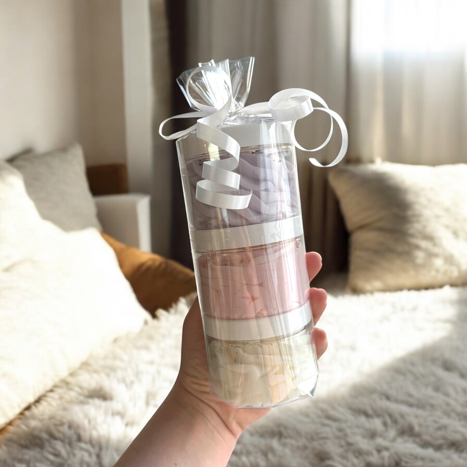 Trio de fondants parfumés crémeux