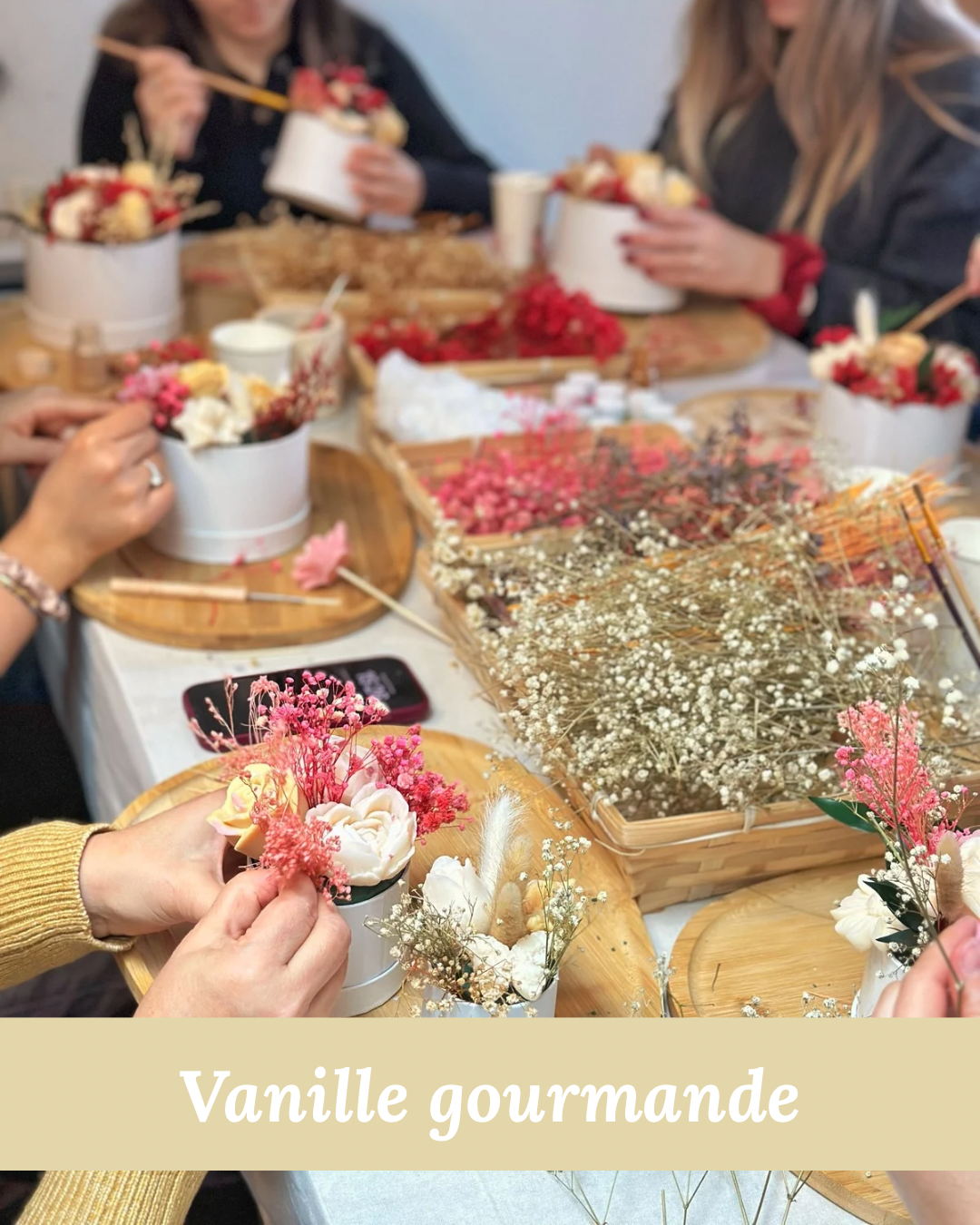 Atelier créatif – Bouquet de fondants parfumés | Vanille Gourmande