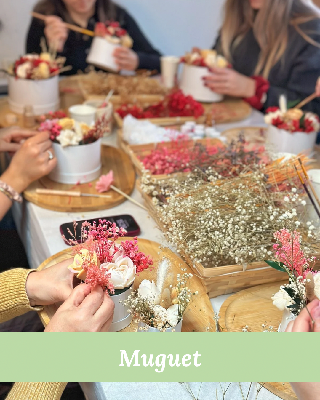 Atelier créatif – Bouquet de fondants parfumés | Muguet