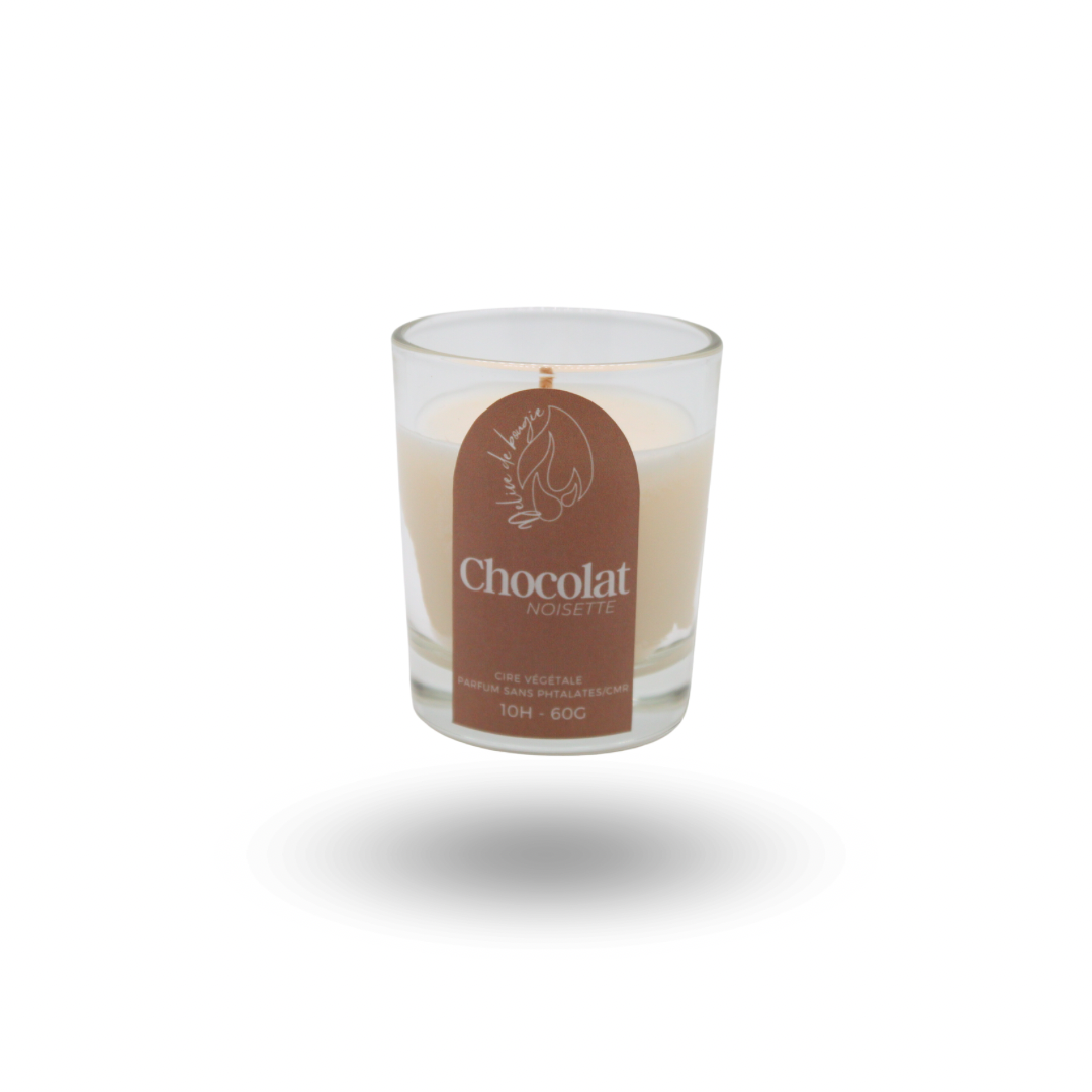 Bougie classique 60g | Chocolat noisette