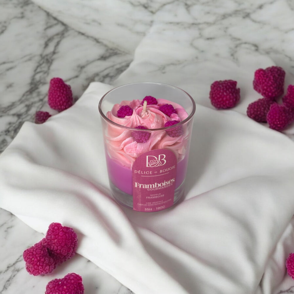 
                      
                        Bougie chantilly | Framboises gourmandes
                      
                    