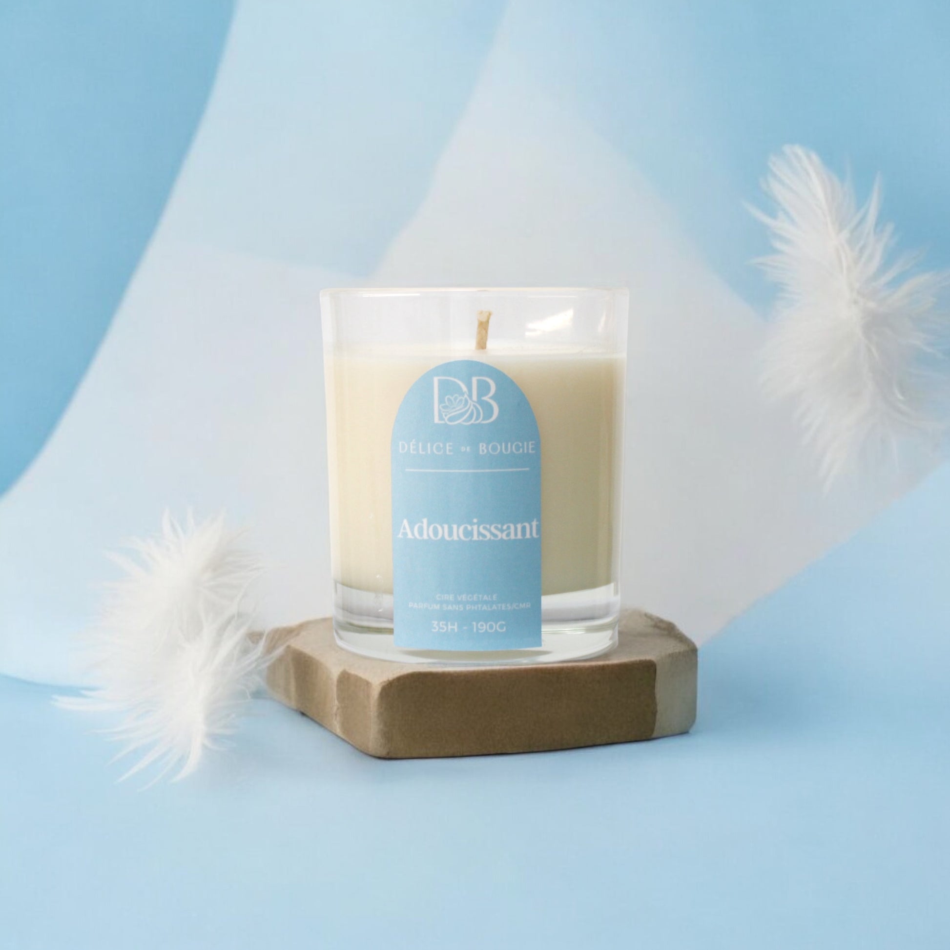 Bougie classique 190g | Adoucissant