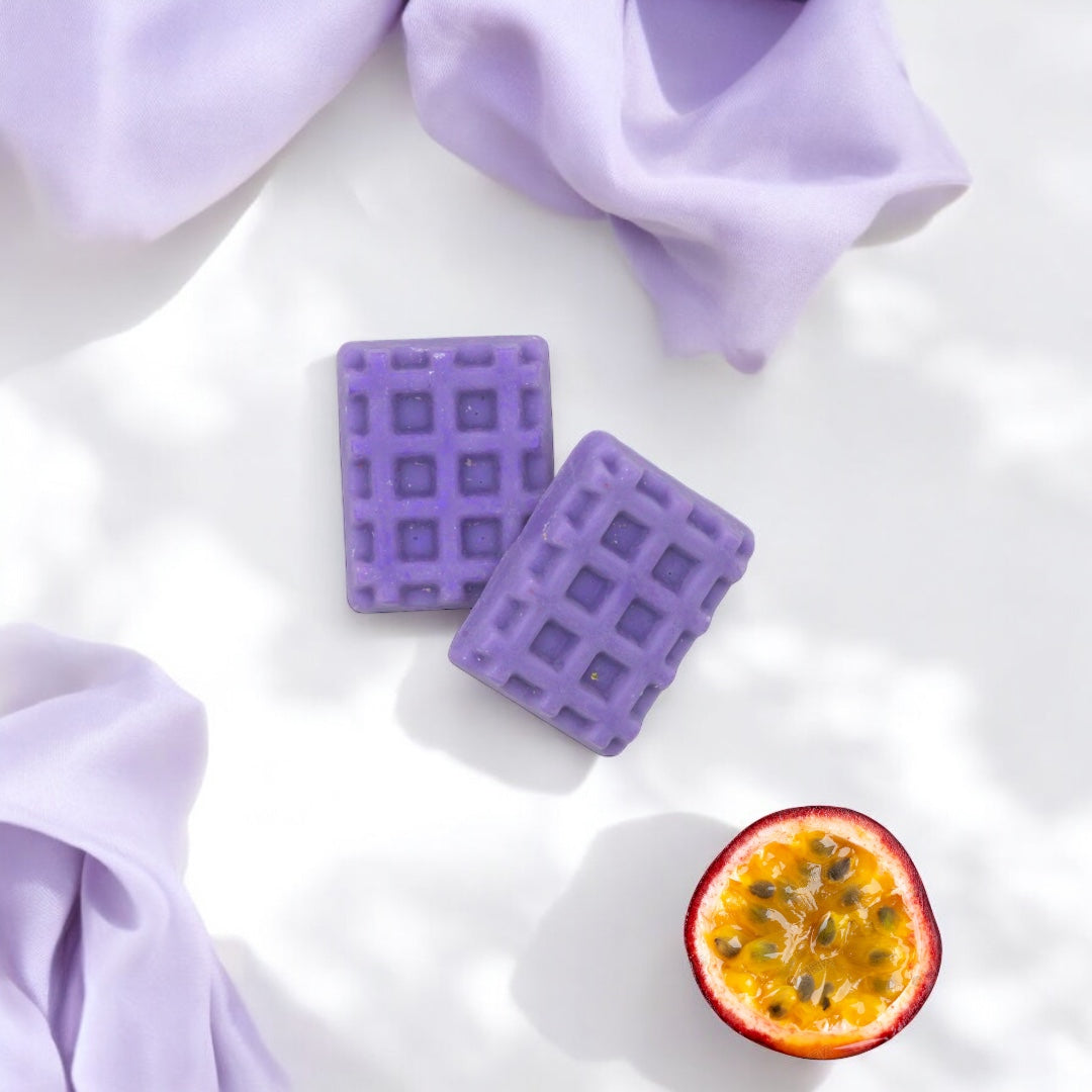 Fondants gaufres (x2) | Fruit de la passion