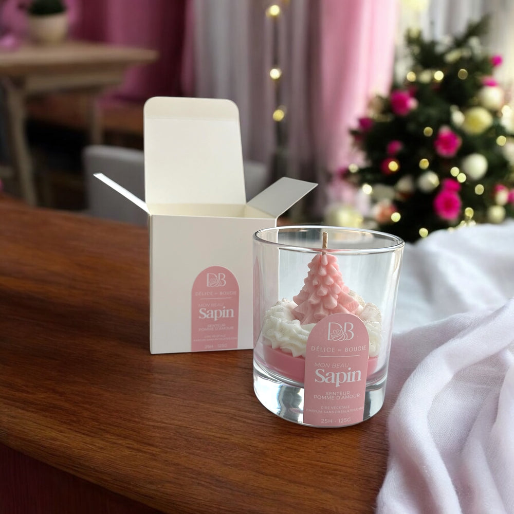 
                      
                        Bougie chantilly | Mon beau sapin | Pink edition
                      
                    