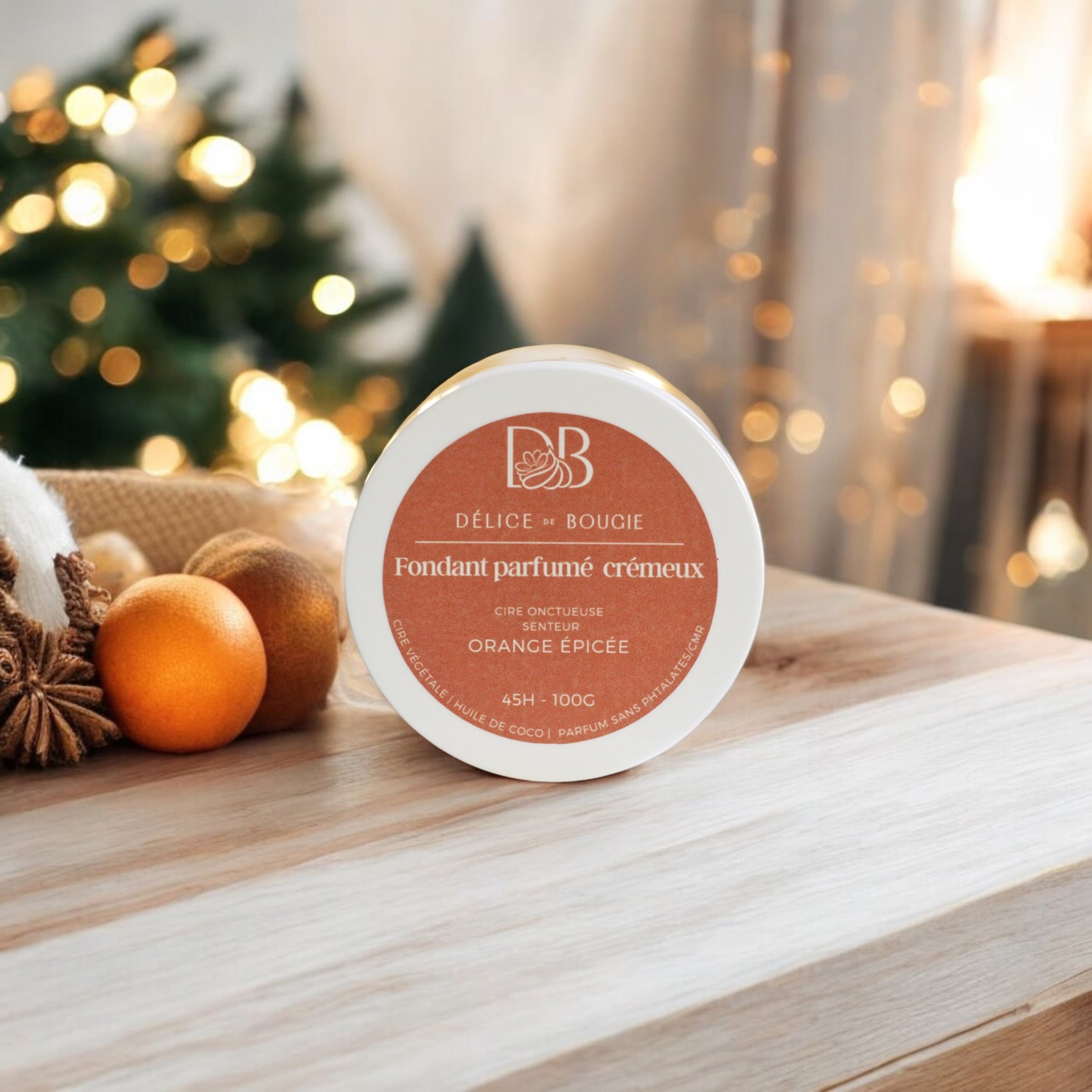 Fondant parfumé crémeux | Orange épicée