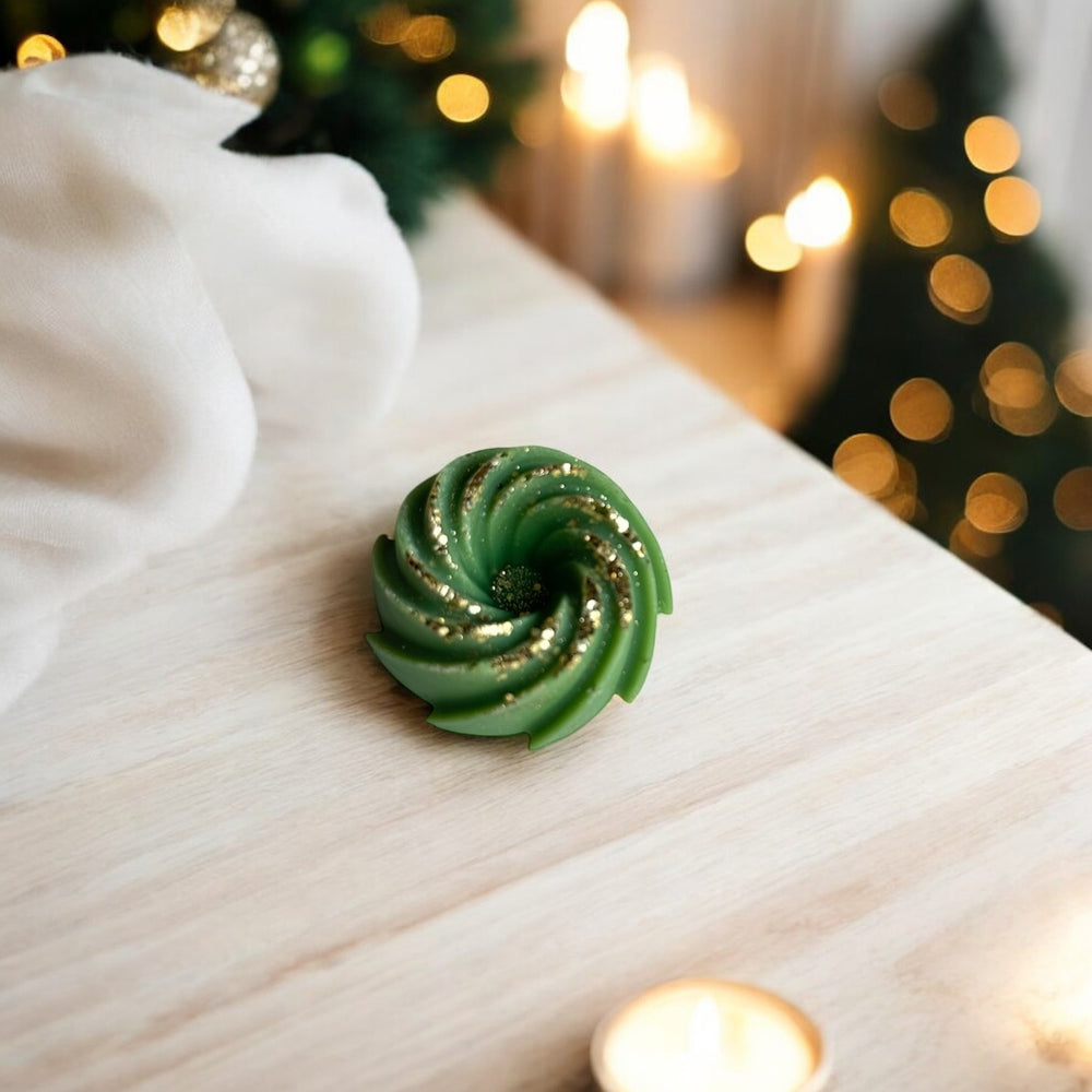 Fondant spirale | Sapin de Noël