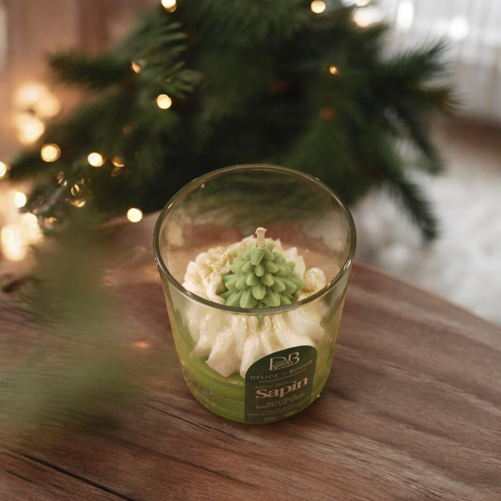 Bougie chantilly | Mon beau sapin