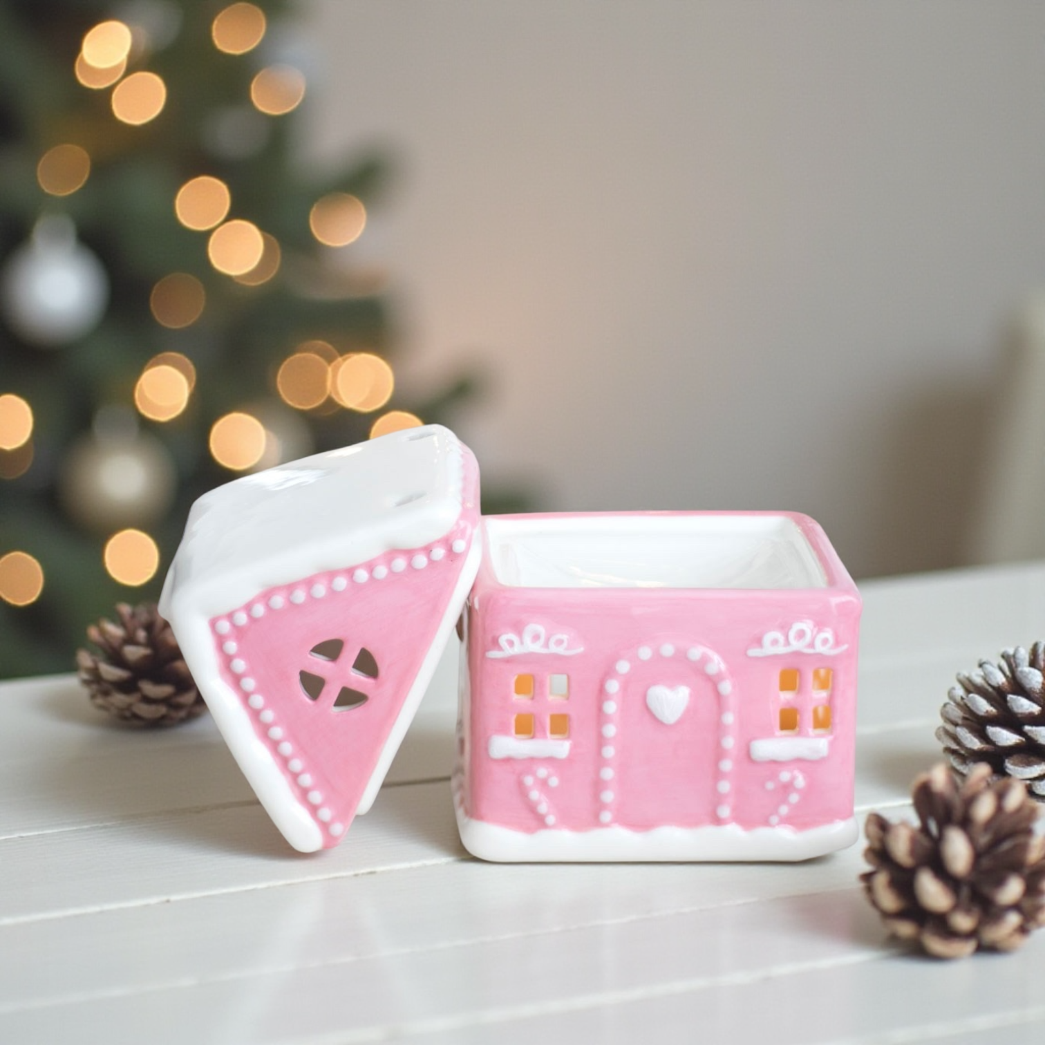 Brûle-parfum | Maison cocooning | Rose