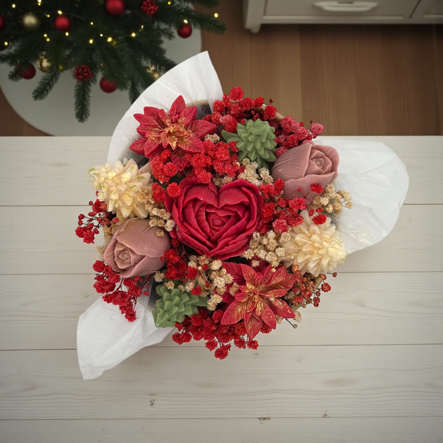 Bouquet de fondants parfumés | Sapin de Noël | 250g