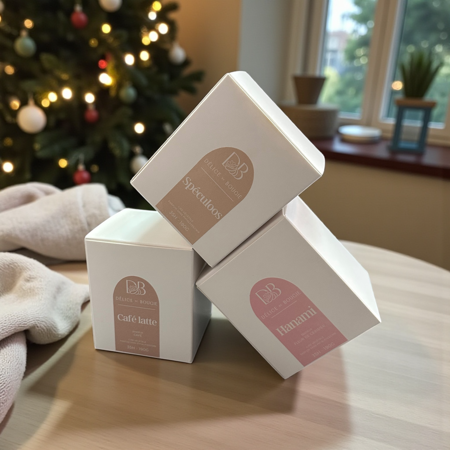 Coffret trio | Bougies chantilly