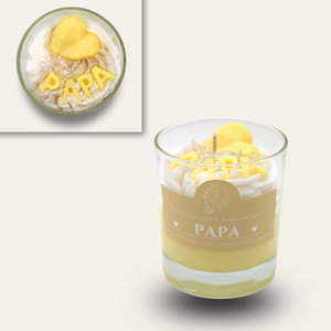 Bougie chantilly - Papa - Musc