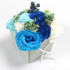 Bouquet de fleurs de Bain - Mariage bleu